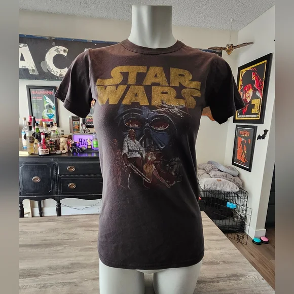 Vintage Style Junk Food Star Wars Tee - Picture 2 of 4